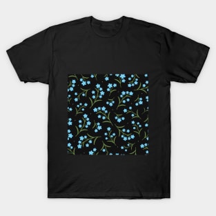 Forget-me-nots simple pattern T-Shirt